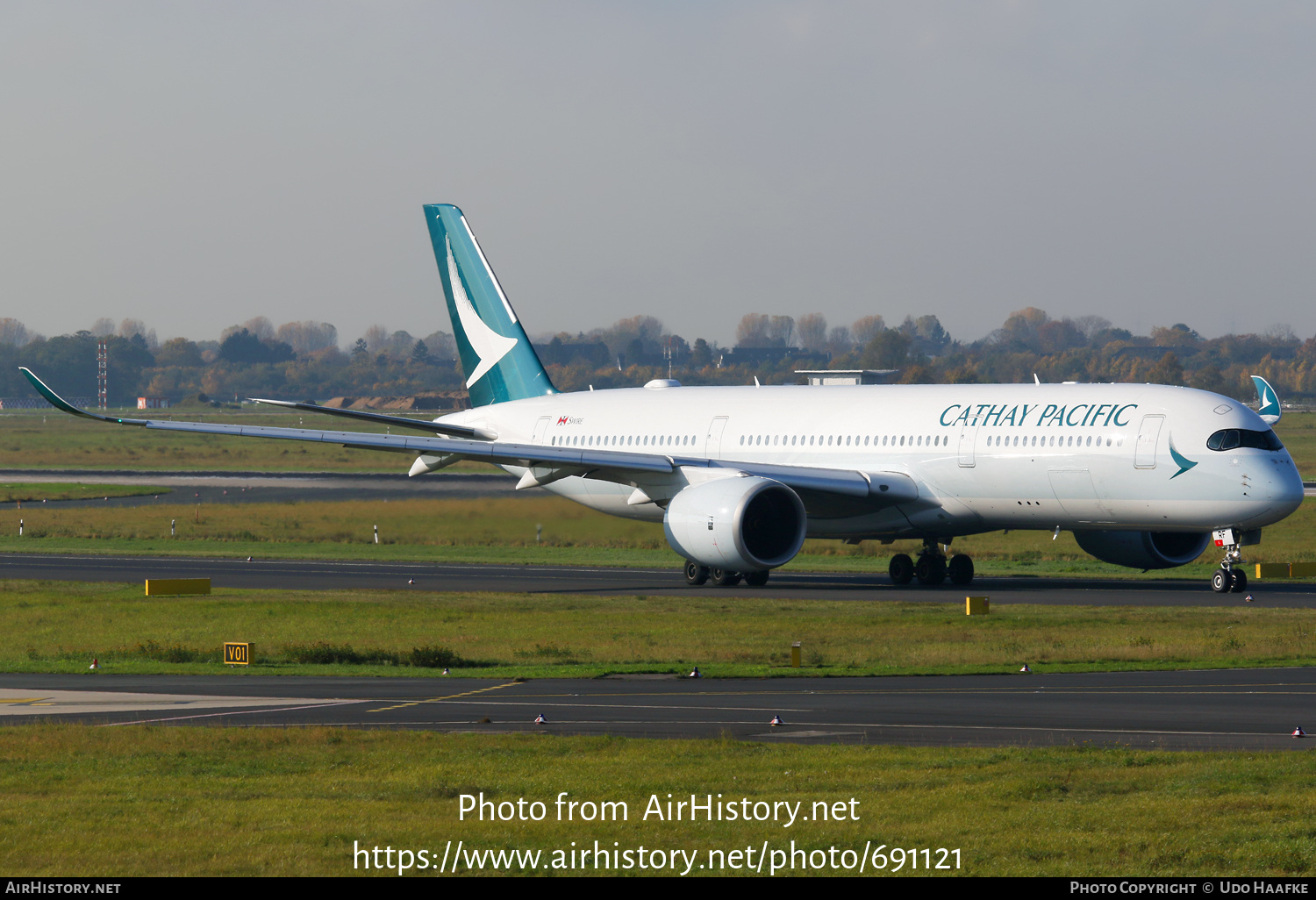 Aircraft Photo of B-LRF | Airbus A350-941 | Cathay Pacific Airways | AirHistory.net #691121