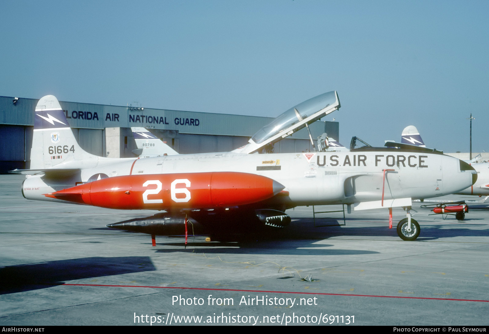 Aircraft Photo of 56-1664 / 61664 | Lockheed T-33A | USA - Air Force | AirHistory.net #691131