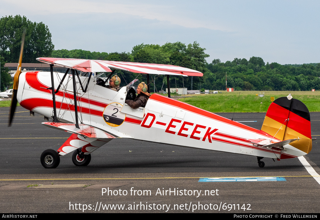 Aircraft Photo of D-EEEK | CASA 1.131E Jungmann | AirHistory.net #691142