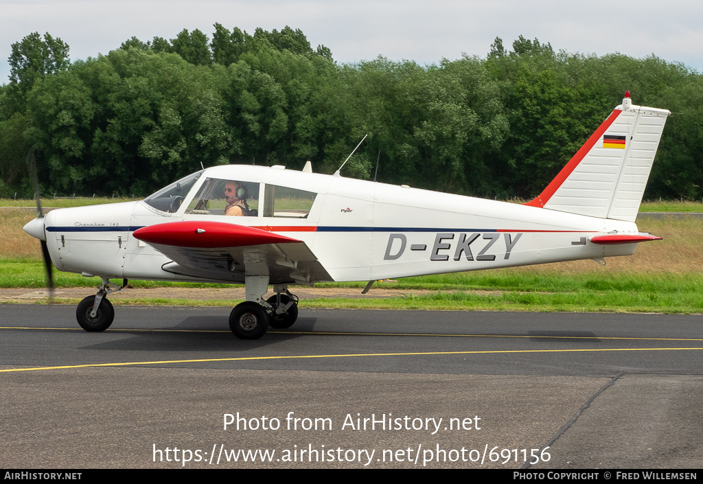 Aircraft Photo of D-EKZY | Piper PA-28-140 Cherokee | AirHistory.net #691156