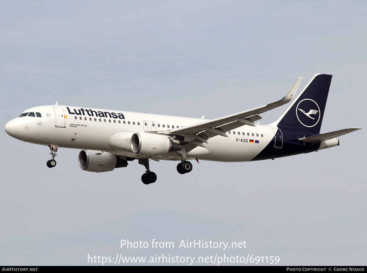 Aircraft Photo of D-AIZQ | Airbus A320-214 | Lufthansa | AirHistory.net #691159