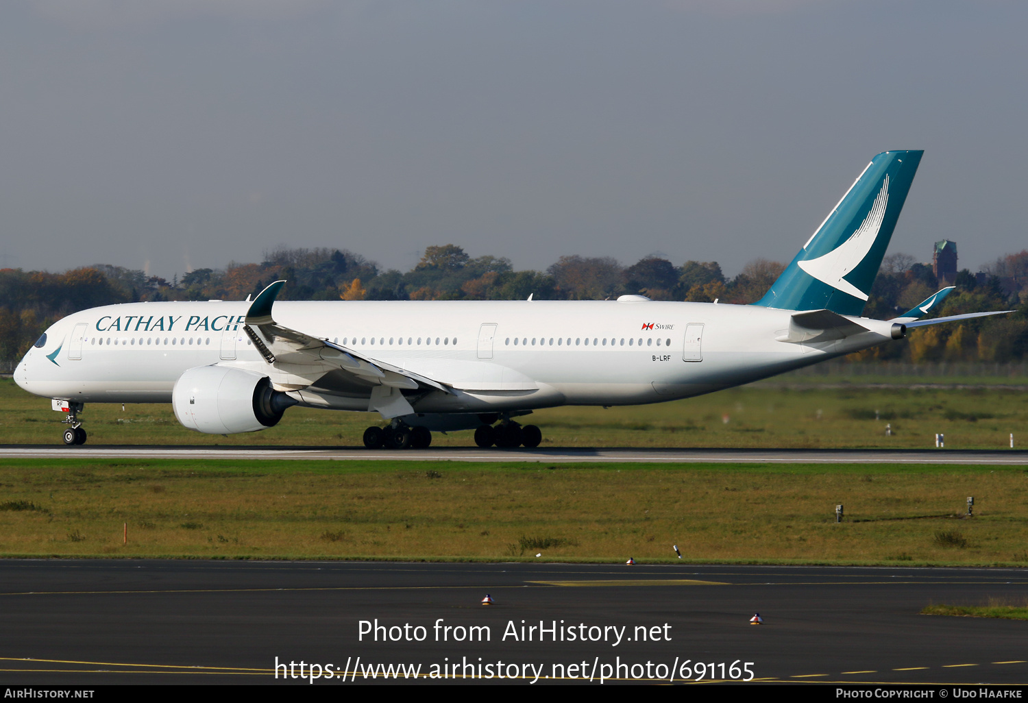 Aircraft Photo of B-LRF | Airbus A350-941 | Cathay Pacific Airways | AirHistory.net #691165