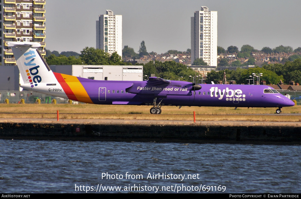 Aircraft Photo of G-PRPH | Bombardier DHC-8-402 Dash 8 | Flybe | AirHistory.net #691169
