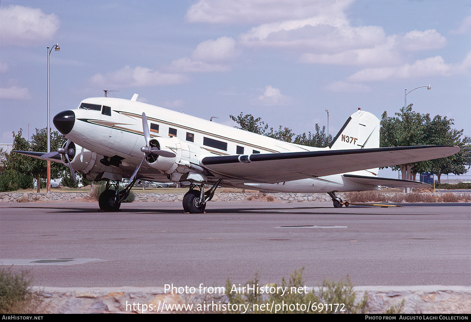 Aircraft Photo of N37F | Douglas DC-3-454 | AirHistory.net #691172