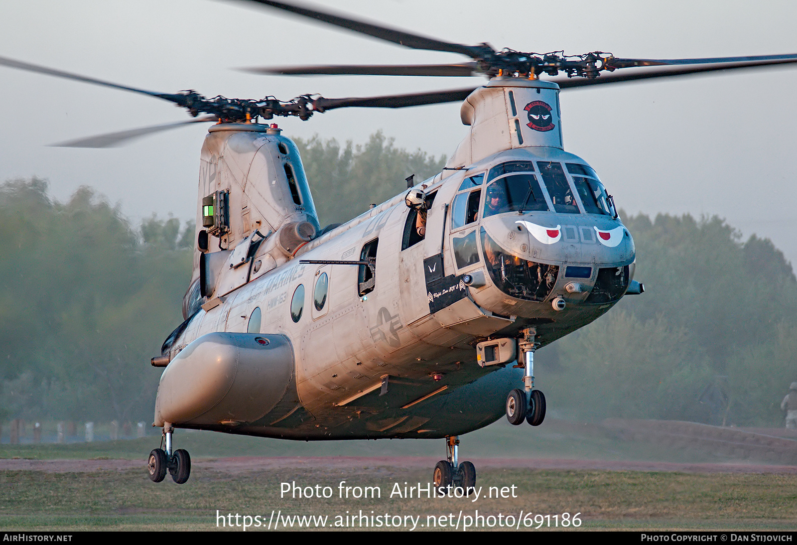 Aircraft Photo of 156477 / 6477 | Boeing Vertol CH-46E Sea Knight | USA - Marines | AirHistory.net #691186