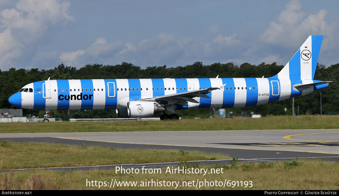 Aircraft Photo of D-ATCA | Airbus A321-211 | Condor Flugdienst | AirHistory.net #691193