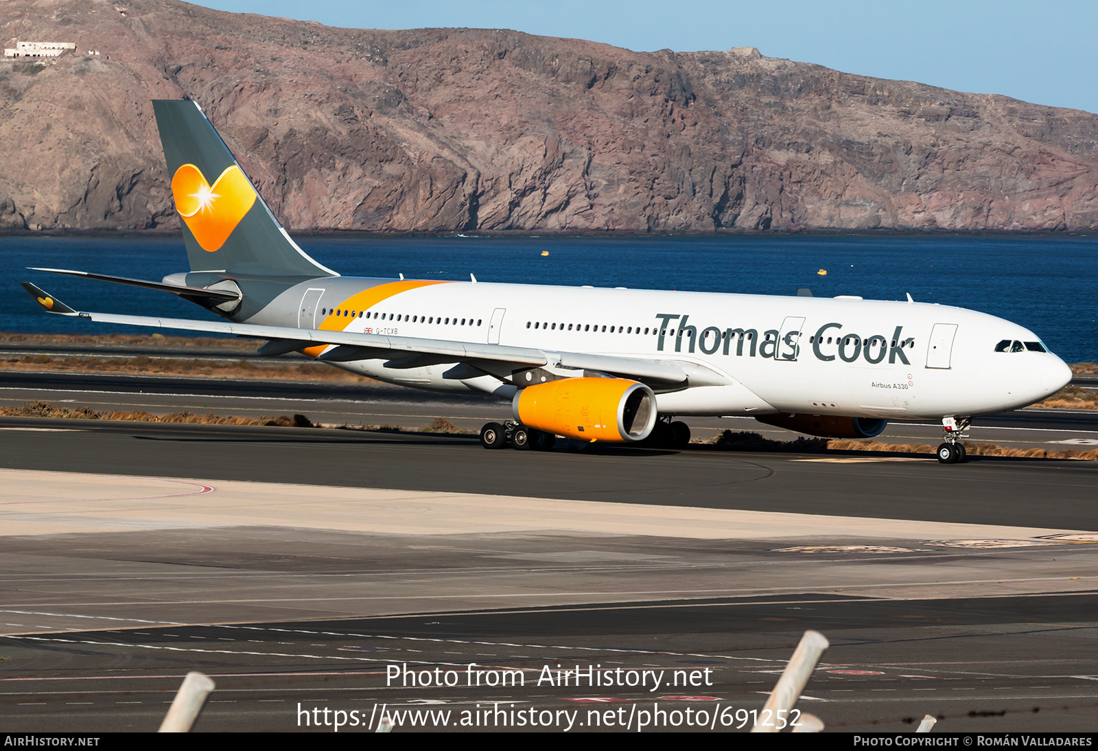 Aircraft Photo of G-TCXB | Airbus A330-243 | Thomas Cook Airlines | AirHistory.net #691252