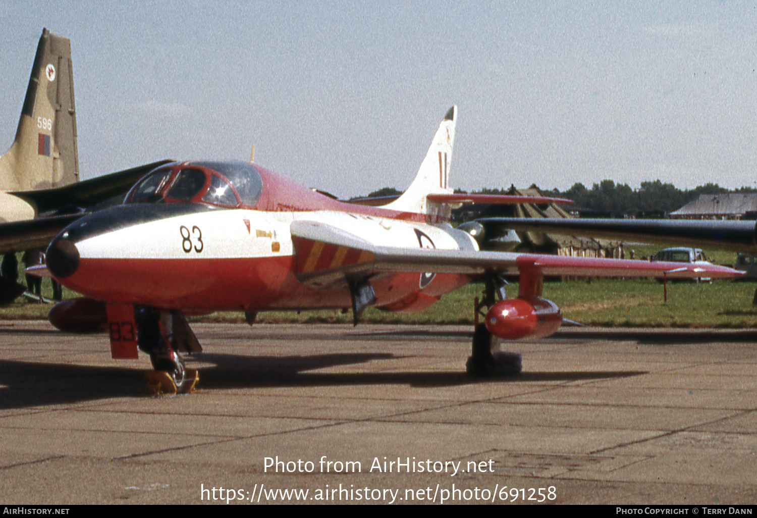 Aircraft Photo of XL600 | Hawker Hunter T7 | UK - Air Force ...