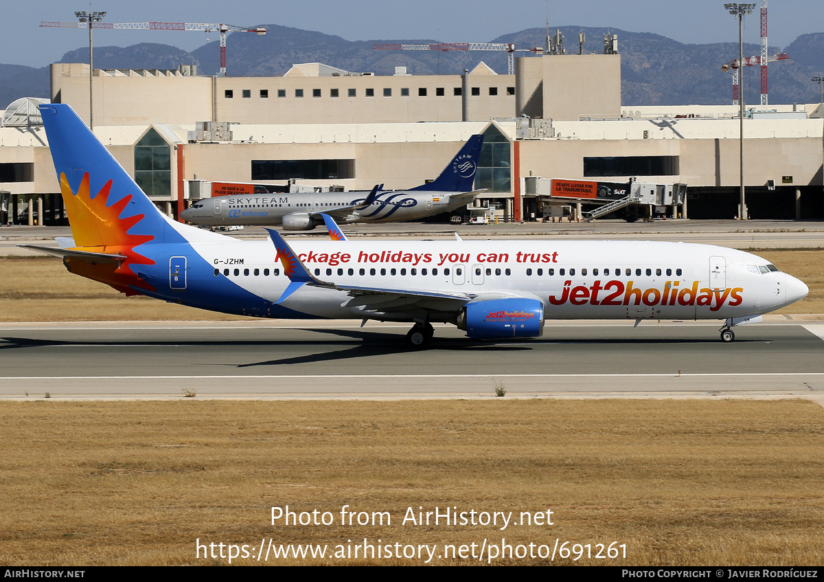 Aircraft Photo of G-JZHM | Boeing 737-800 | Jet2 Holidays | AirHistory.net #691261