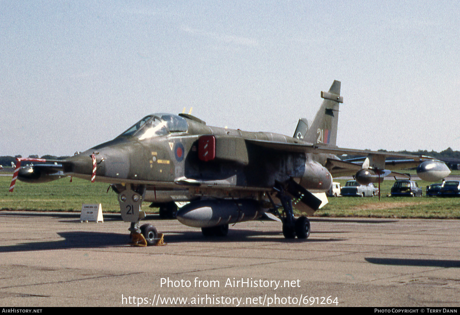 Aircraft Photo of XX727 | Sepecat Jaguar GR1 | UK - Air Force | AirHistory.net #691264