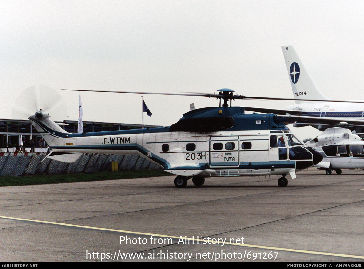 Aircraft Photo of F-WTNM | Aerospatiale AS-332C Super Puma | Aerospatiale | AirHistory.net #691267