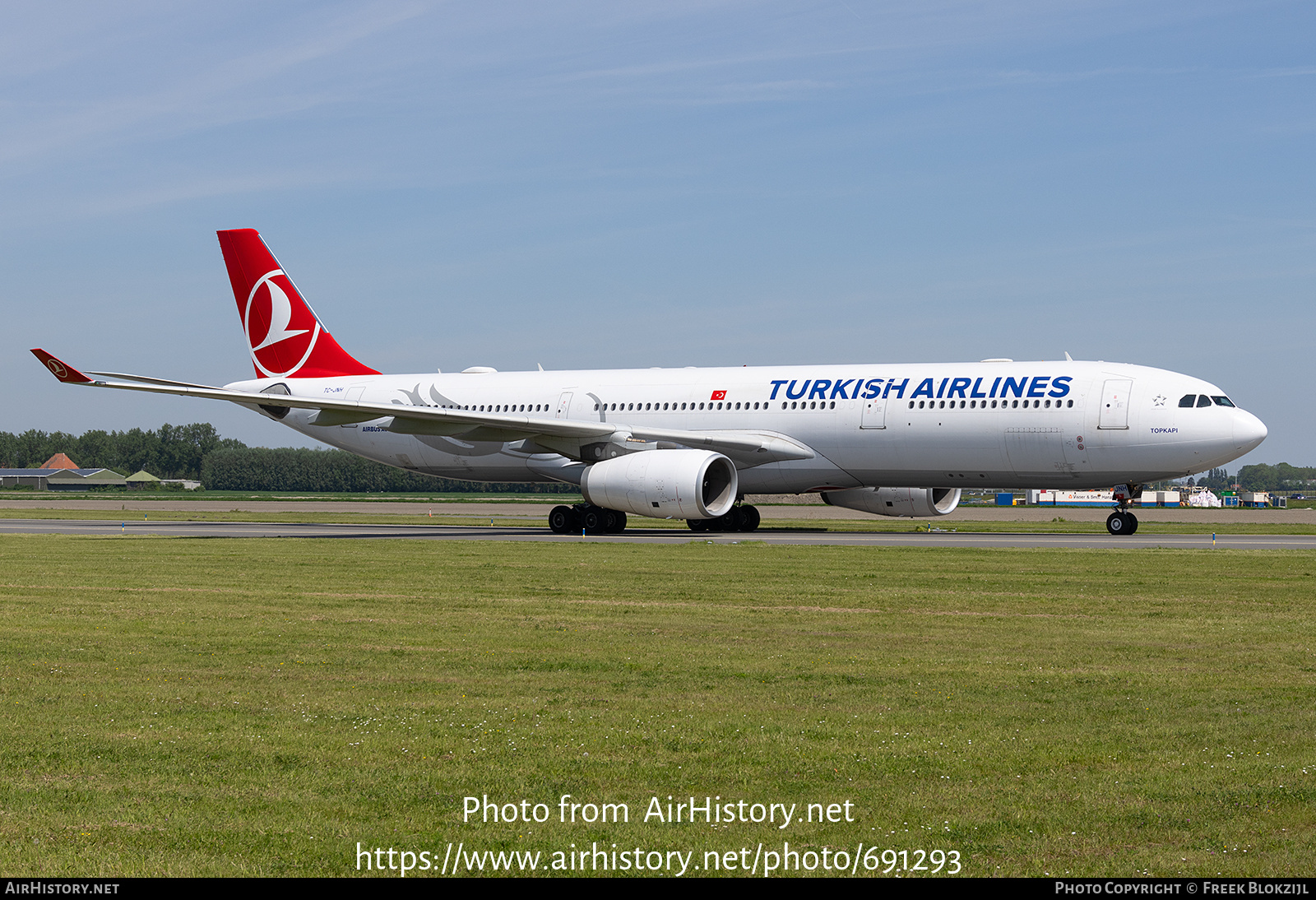 Aircraft Photo of TC-JNH | Airbus A330-343 | Turkish Airlines | AirHistory.net #691293