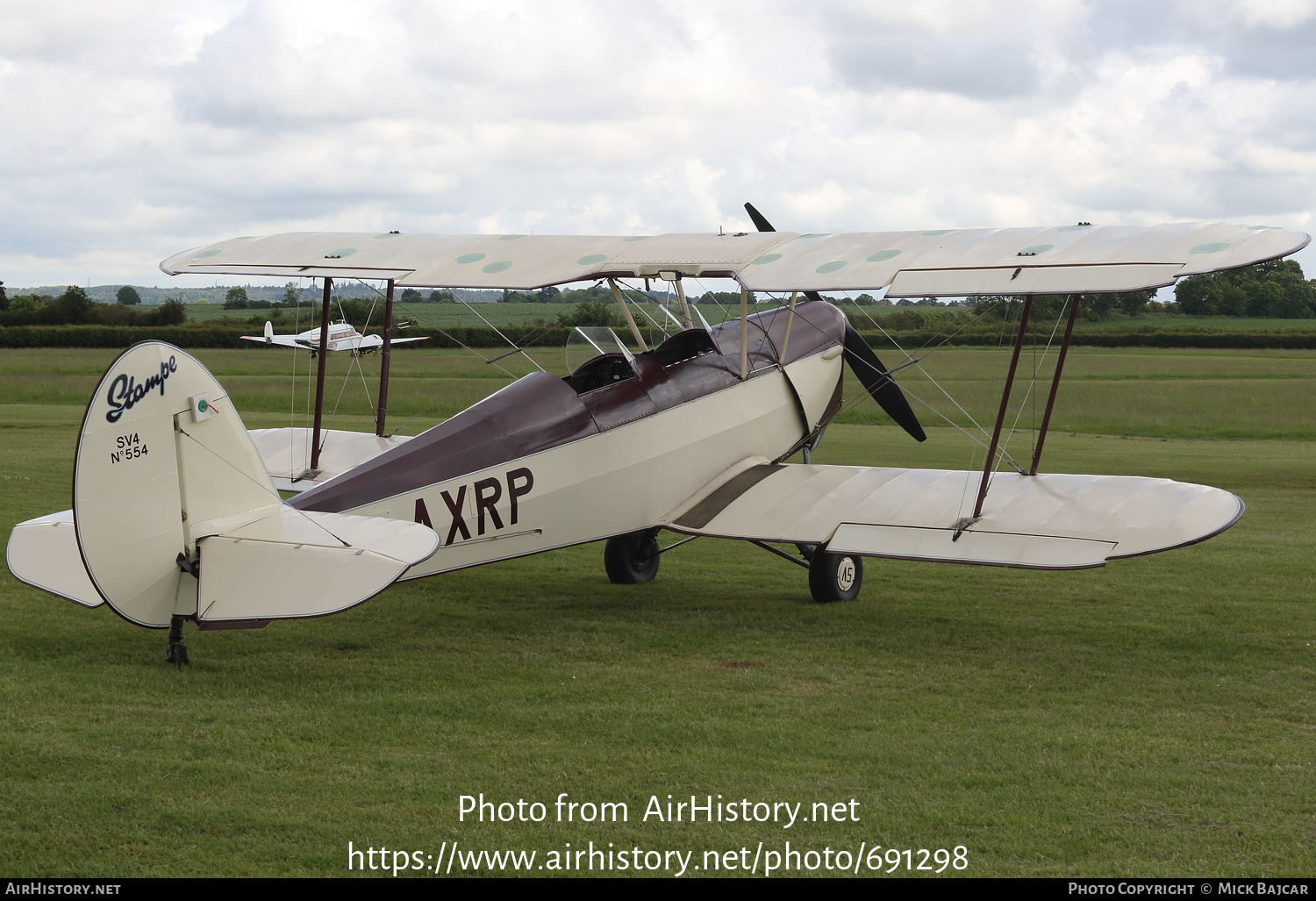 Aircraft Photo of G-AXRP | Stampe-Vertongen SV-4C | AirHistory.net #691298