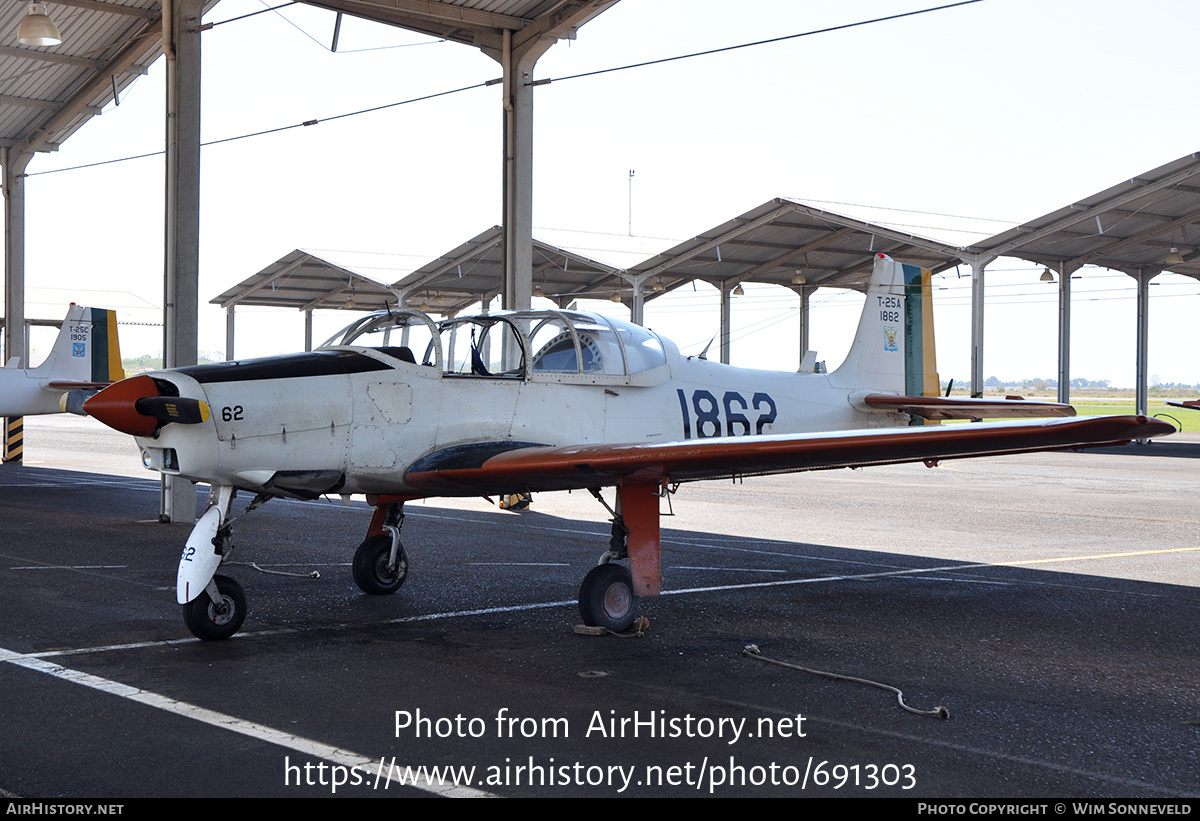 Aircraft Photo of 1862 | Neiva T-25A Universal | Brazil - Air Force | AirHistory.net #691303