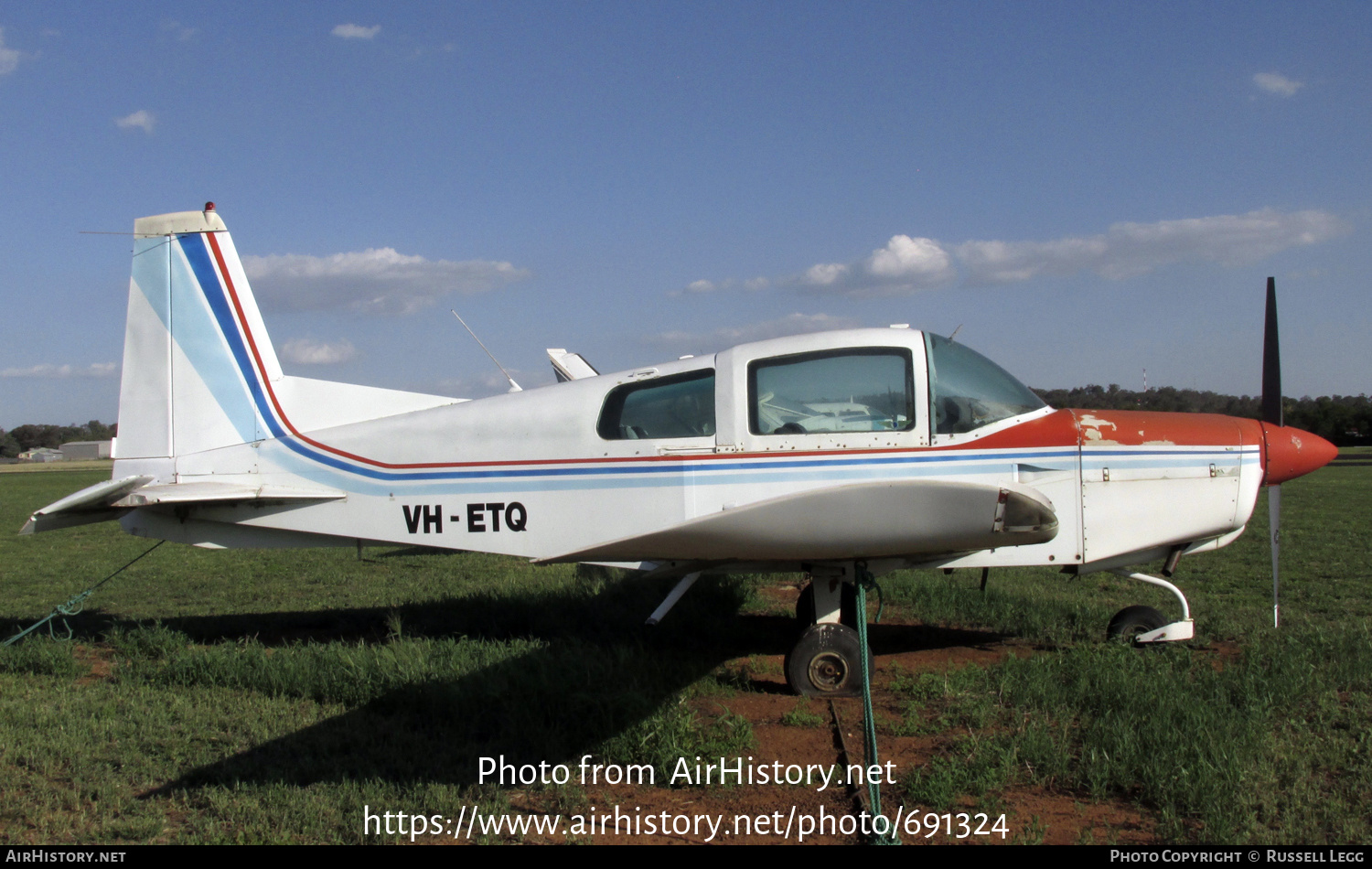 Aircraft Photo of VH-ETQ | American AA-5 Traveler | AirHistory.net #691324