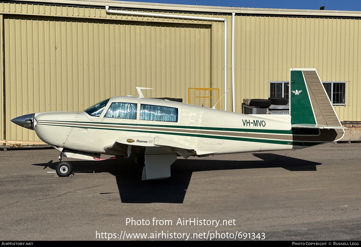 Aircraft Photo of VH-MVO | Mooney M-20J 201 | AirHistory.net #691343