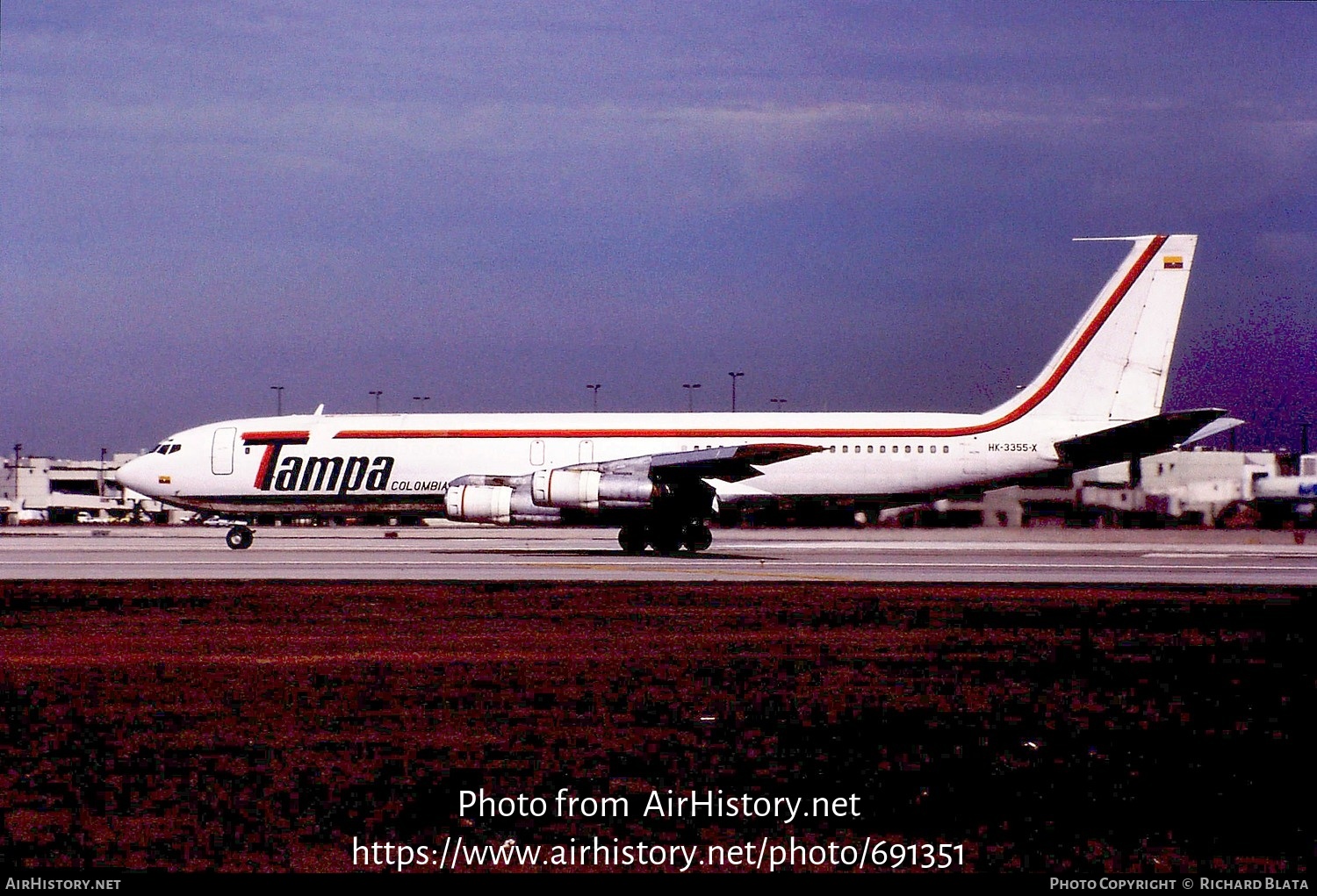 Aircraft Photo of HK-3355X | Boeing 707-324C | TAMPA - Transportes Aéreos Mercantiles Panamericanos | AirHistory.net #691351