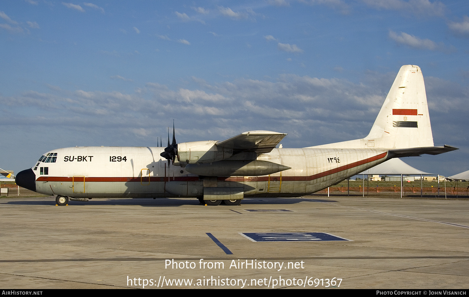 Aircraft Photo of 1294 / SU-BKT / ۱۲۸٤ | Lockheed C-130H-30 Hercules (L-382) | Egypt - Air Force | AirHistory.net #691367