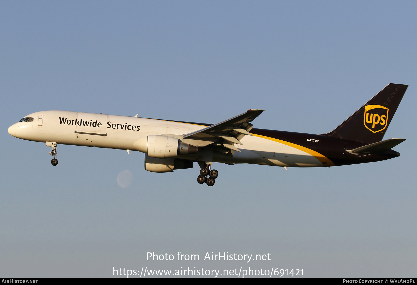 Aircraft Photo of N427UP | Boeing 757-24APF | United Parcel Service - UPS | AirHistory.net #691421