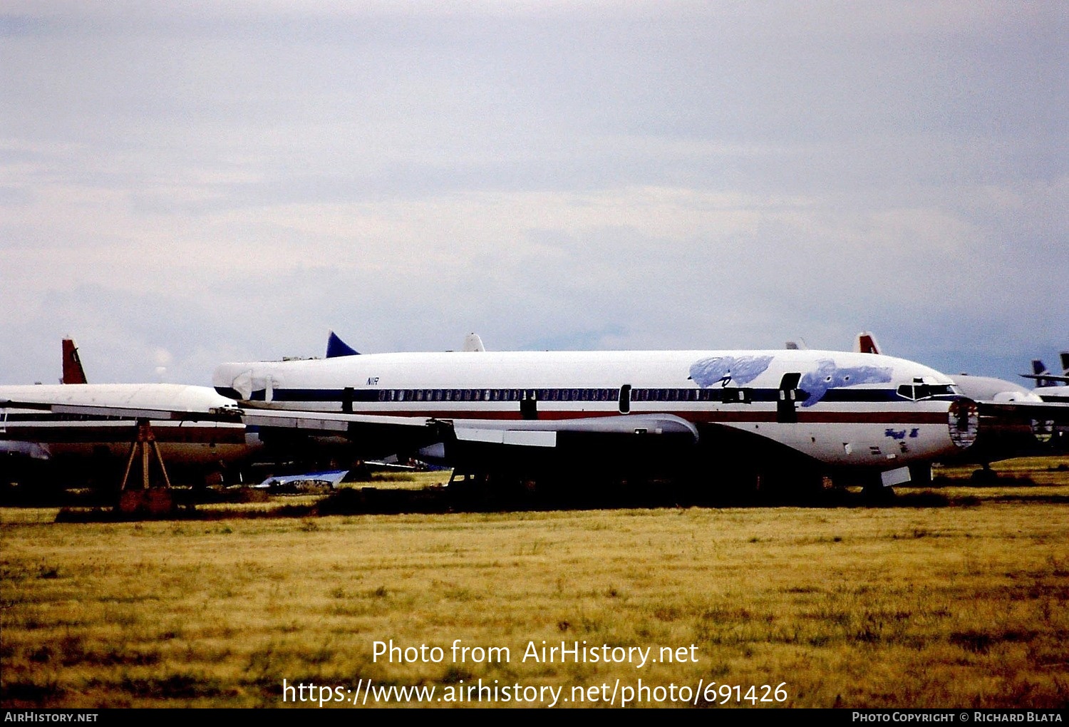 Aircraft Photo of N1R | Boeing 720-023B | Los Angeles Dodgers | AirHistory.net #691426