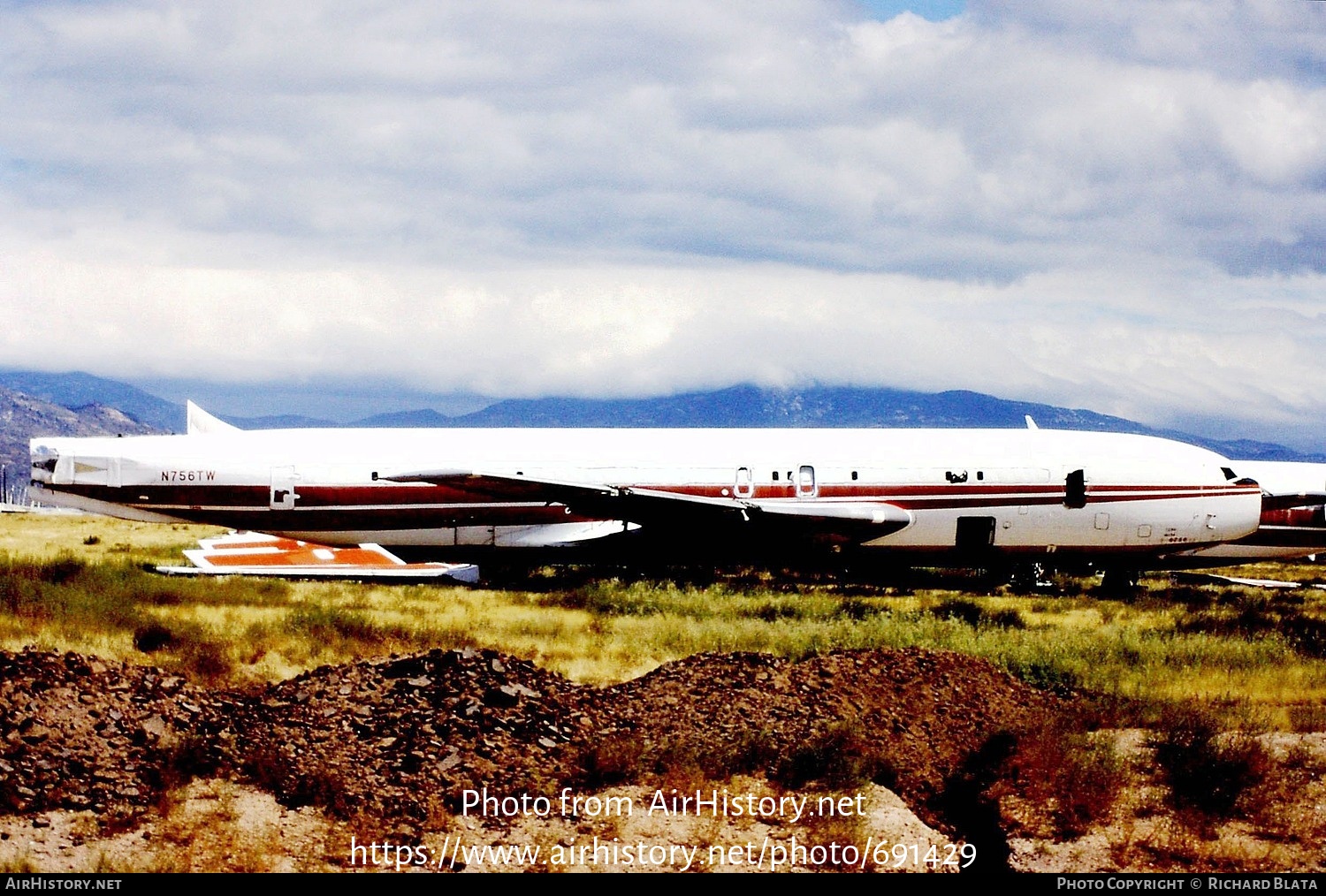 Aircraft Photo of N756TW | Boeing 707-131B | Trans World Airlines - TWA | AirHistory.net #691429