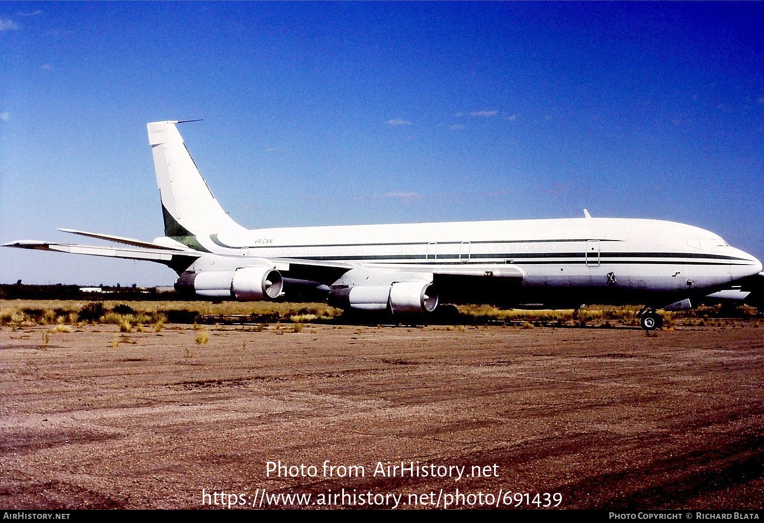 Aircraft Photo of VR-CAN | Boeing 707-138B | AirHistory.net #691439