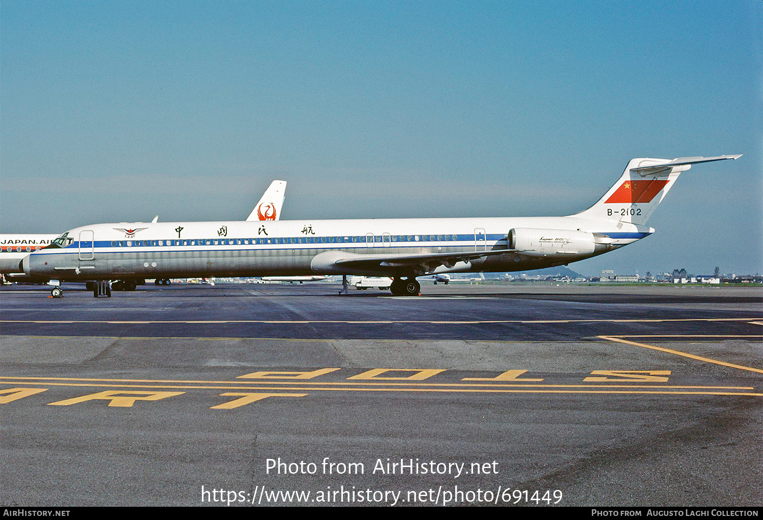 Aircraft Photo of B-2102 | McDonnell Douglas MD-82 (DC-9-82) | CAAC - Civil Aviation Administration of China | AirHistory.net #691449