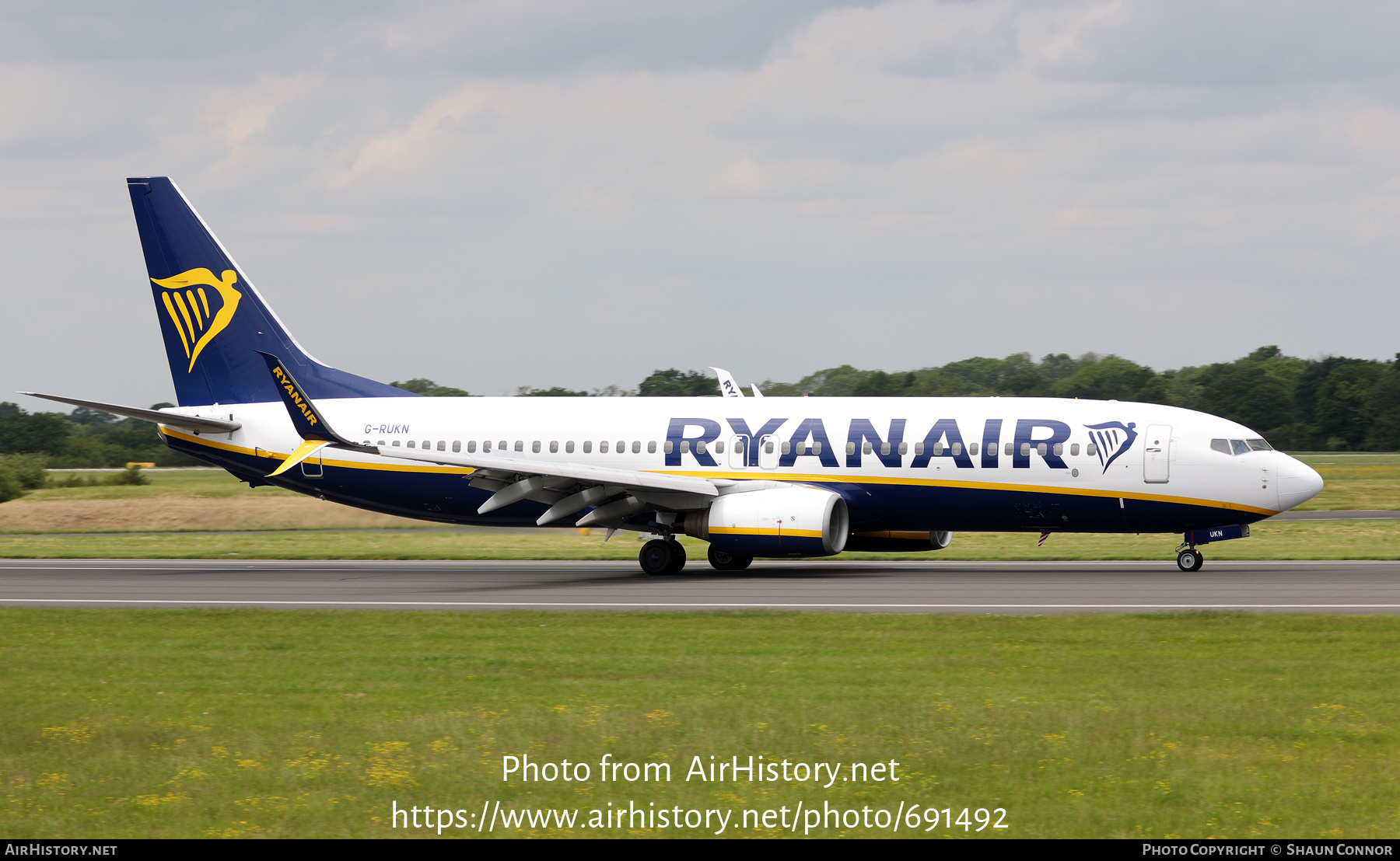 Aircraft Photo of G-RUKN | Boeing 737-8AS | AirHistory.net #691492