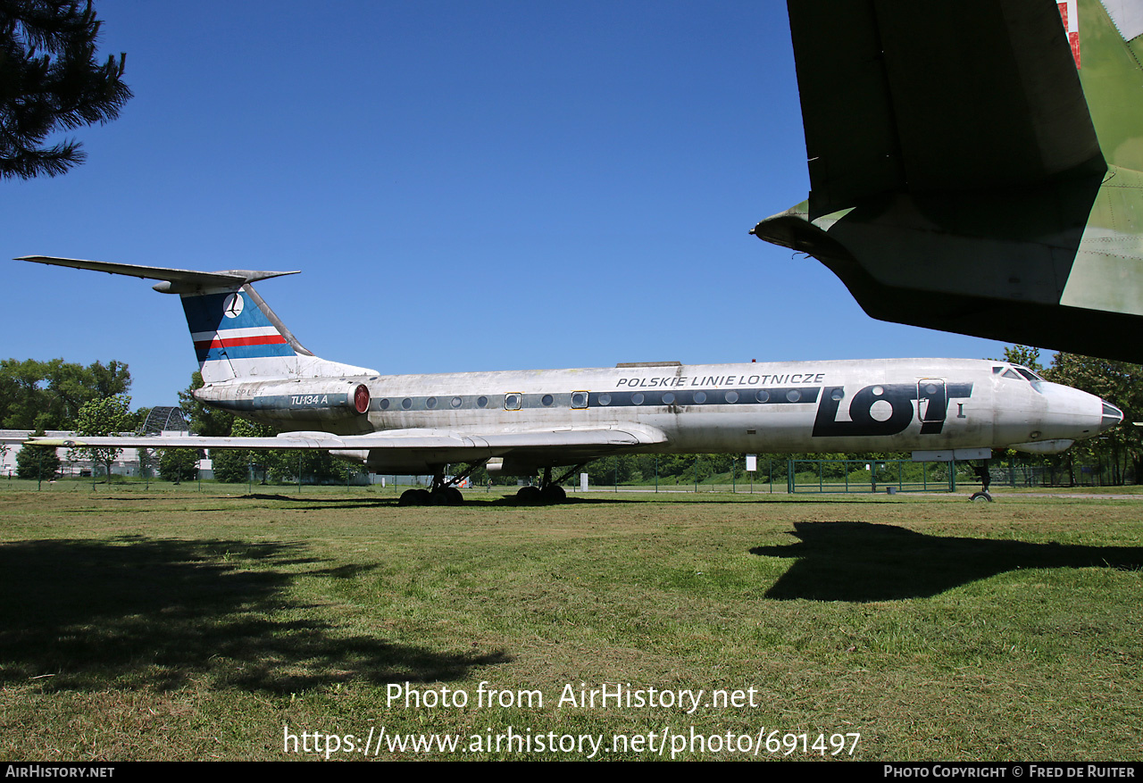 Aircraft Photo of SP-LHB | Tupolev Tu-134A | LOT Polish Airlines - Polskie Linie Lotnicze | AirHistory.net #691497