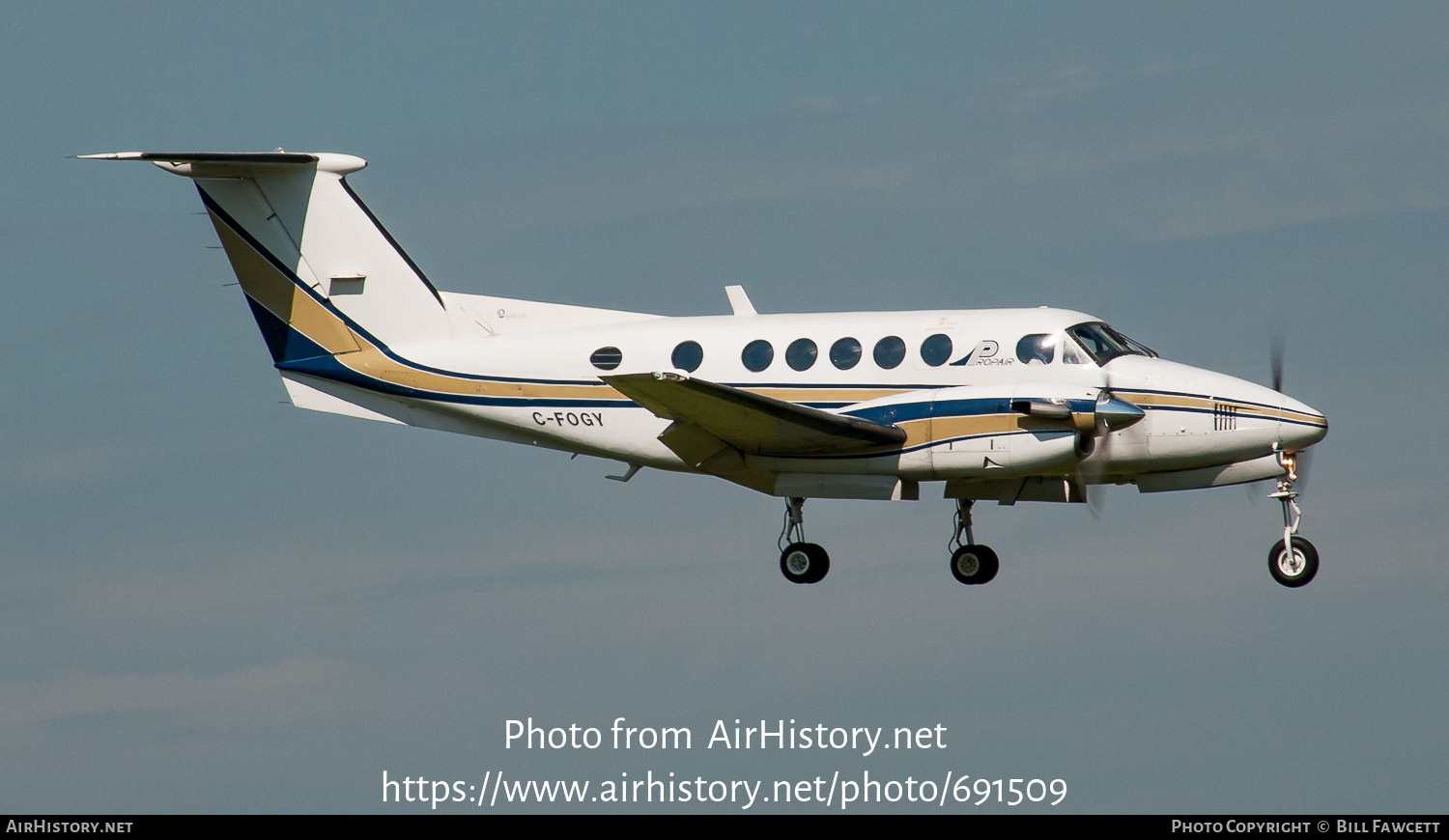 Aircraft Photo of C-FOGY | Beech 200 Super King Air | Propair | AirHistory.net #691509