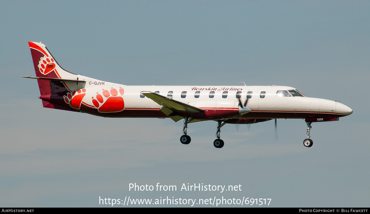 Aircraft Photo of C-GJVH | Fairchild SA-227DC Metro 23 | Bearskin Airlines | AirHistory.net #691517