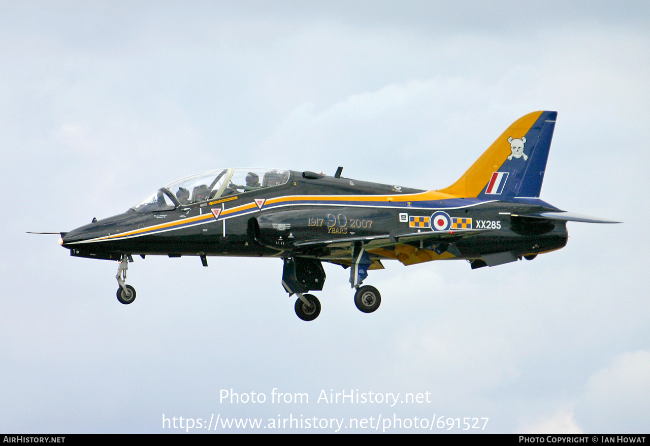 Aircraft Photo of XX285 | British Aerospace Hawk T1A | UK - Air Force | AirHistory.net #691527