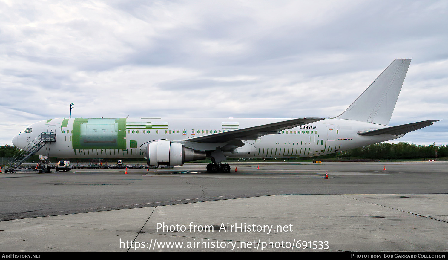 Aircraft Photo of N397UP | Boeing 767-346/ER(BCF) | AirHistory.net #691533