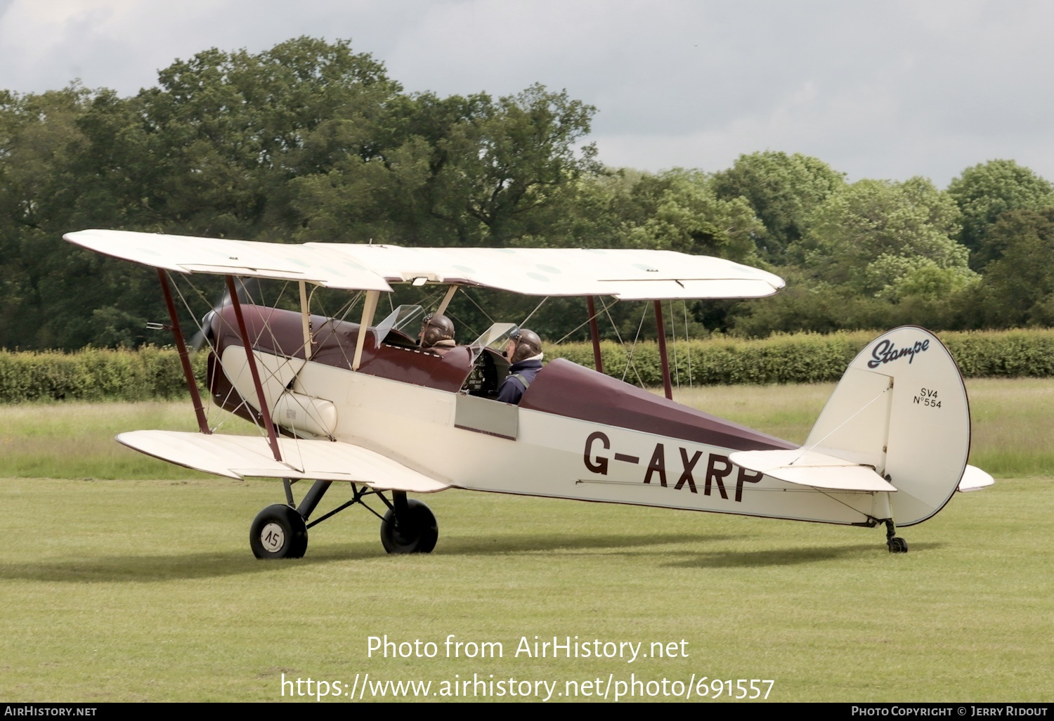 Aircraft Photo of G-AXRP | Stampe-Vertongen SV-4C | AirHistory.net #691557