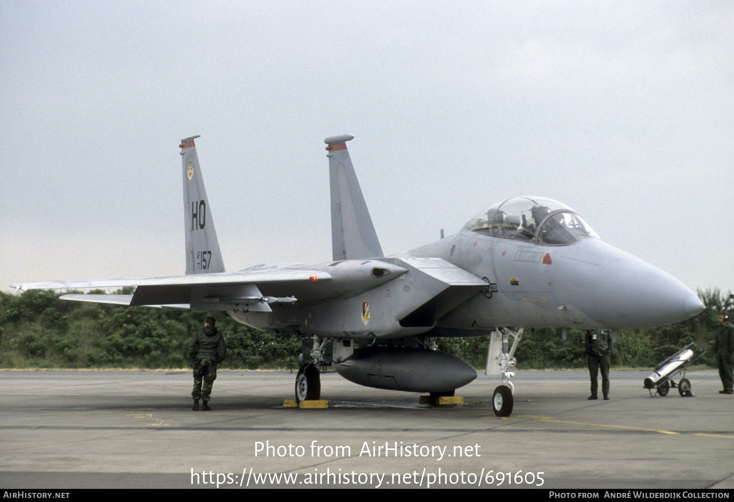 Aircraft Photo of 77-0157 / AF77-0157 | McDonnell Douglas F-15B Eagle | USA - Air Force | AirHistory.net #691605