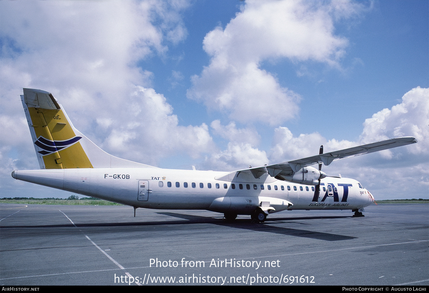 Aircraft Photo of F-GKOB | ATR ATR-72-202 | TAT European Airlines | AirHistory.net #691612