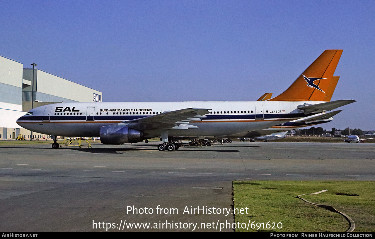 Aircraft Photo of ZS-SDF | Airbus A300B4-203 | South African Airways - Suid-Afrikaanse Lugdiens | AirHistory.net #691620