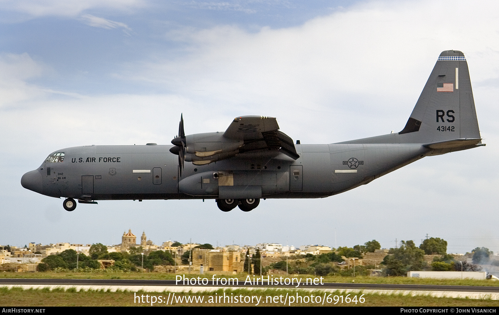 Aircraft Photo of 04-3142 / 43142 | Lockheed Martin C-130J-30 Hercules | USA - Air Force | AirHistory.net #691646