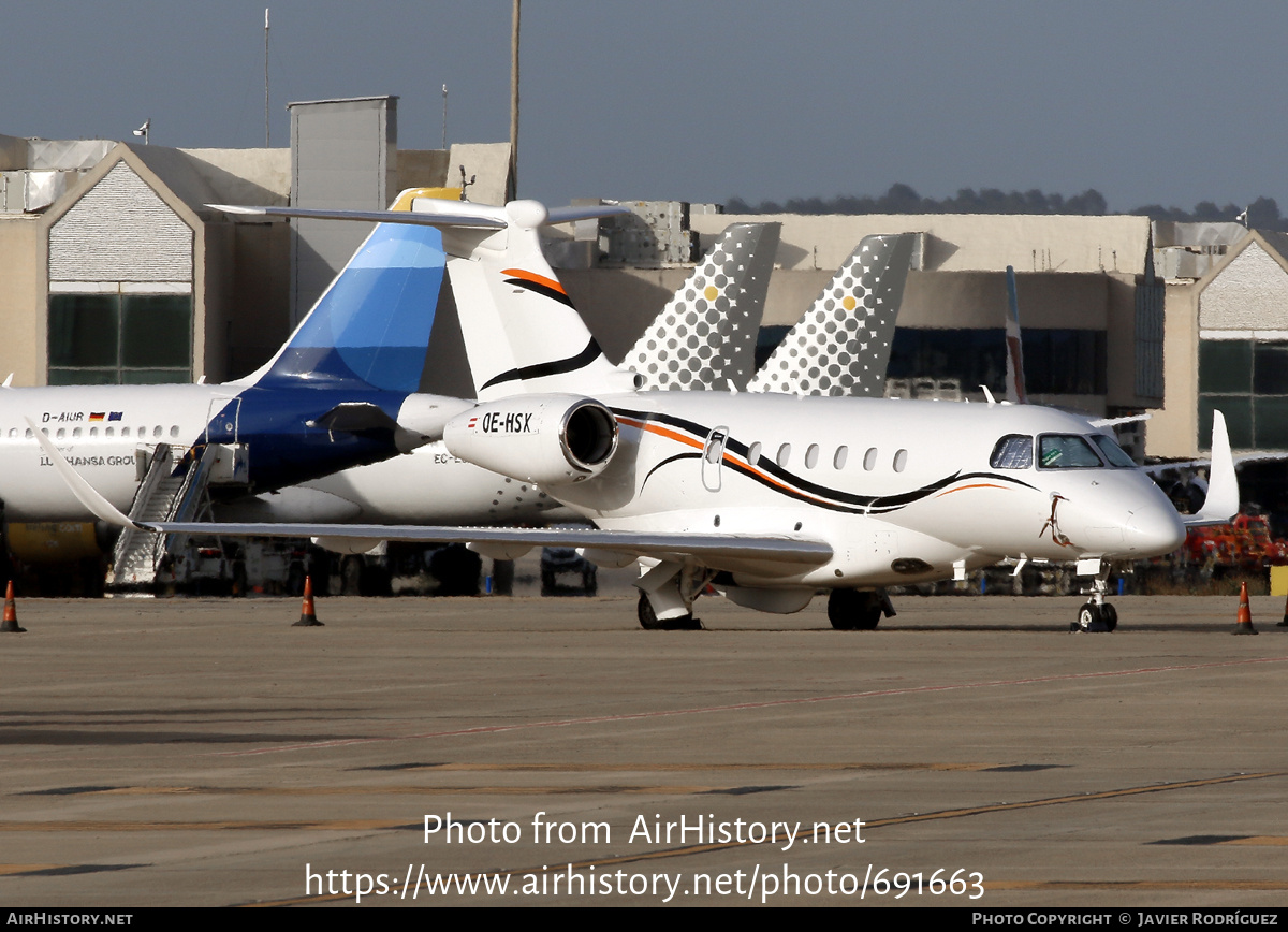 Aircraft Photo of OE-HSX | Embraer EMB-550 Praetor 600 | AirHistory.net #691663