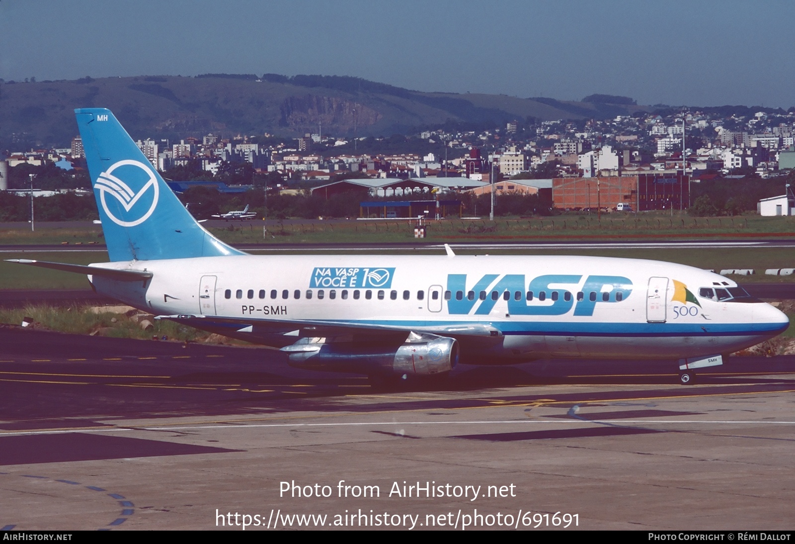 Aircraft Photo of PP-SMH | Boeing 737-2A1/Adv | VASP | AirHistory.net #691691