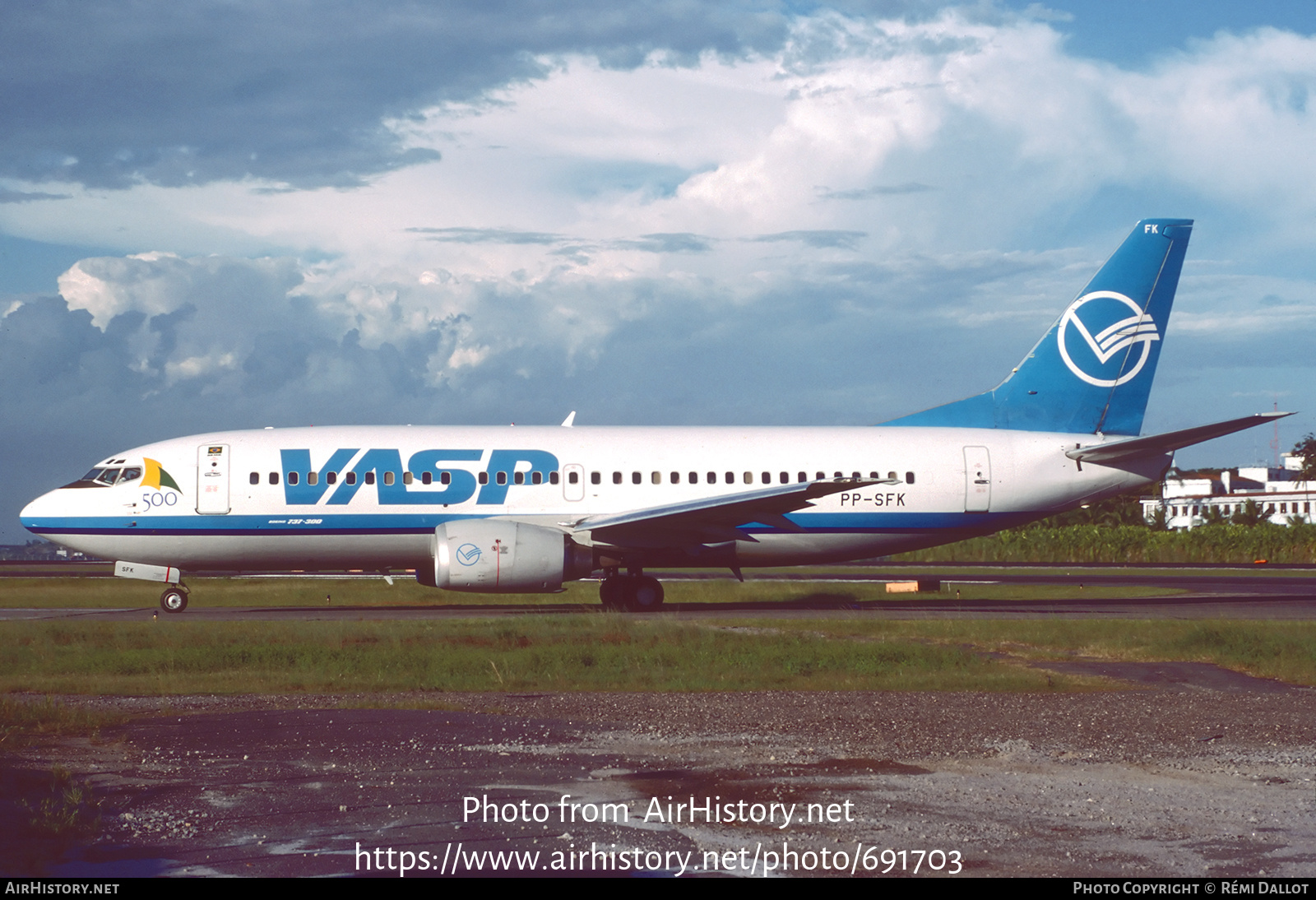 Aircraft Photo of PP-SFK | Boeing 737-33R | VASP | AirHistory.net #691703