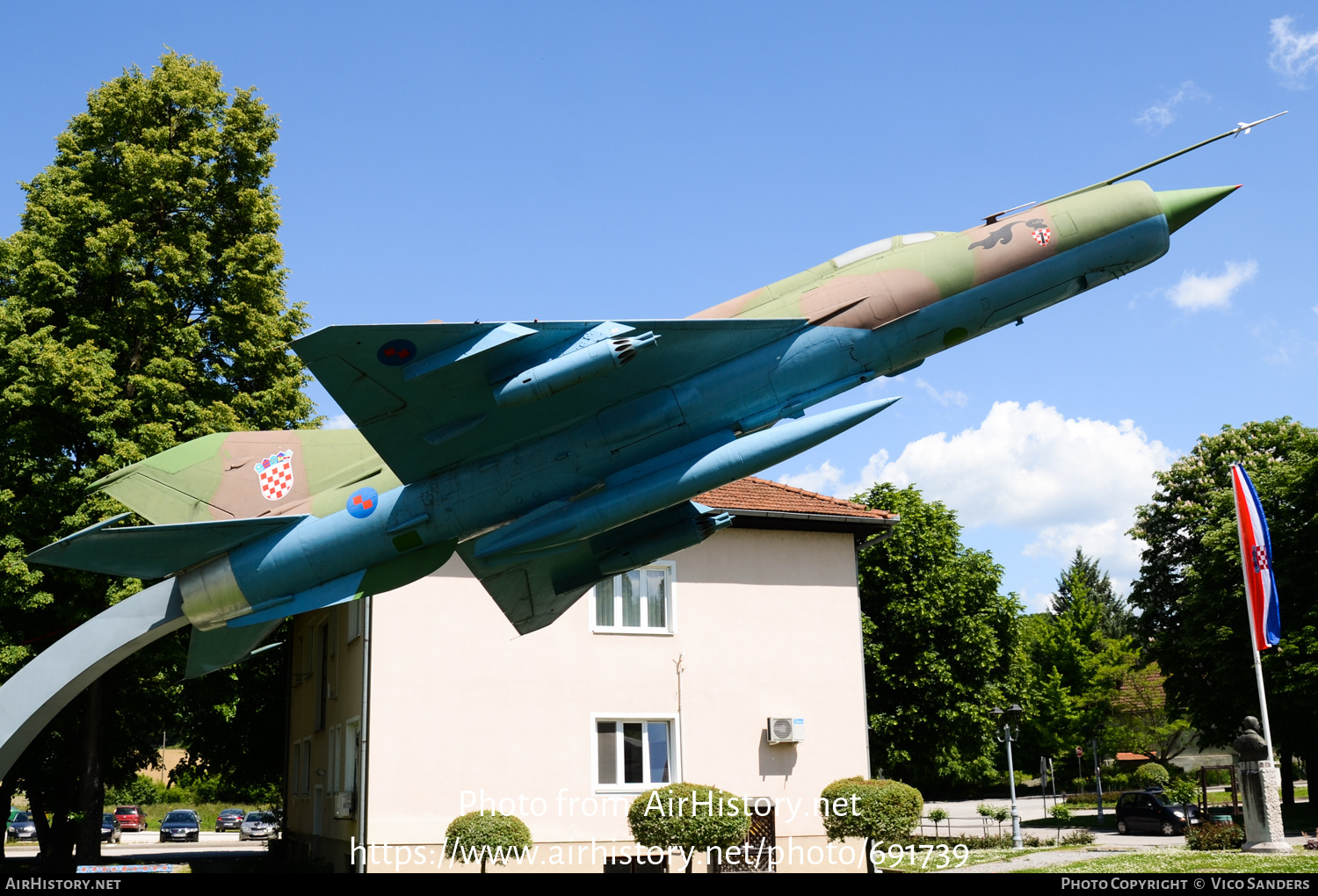 Aircraft Photo of 125 | Mikoyan-Gurevich MiG-21bis | Croatia - Air Force | AirHistory.net #691739