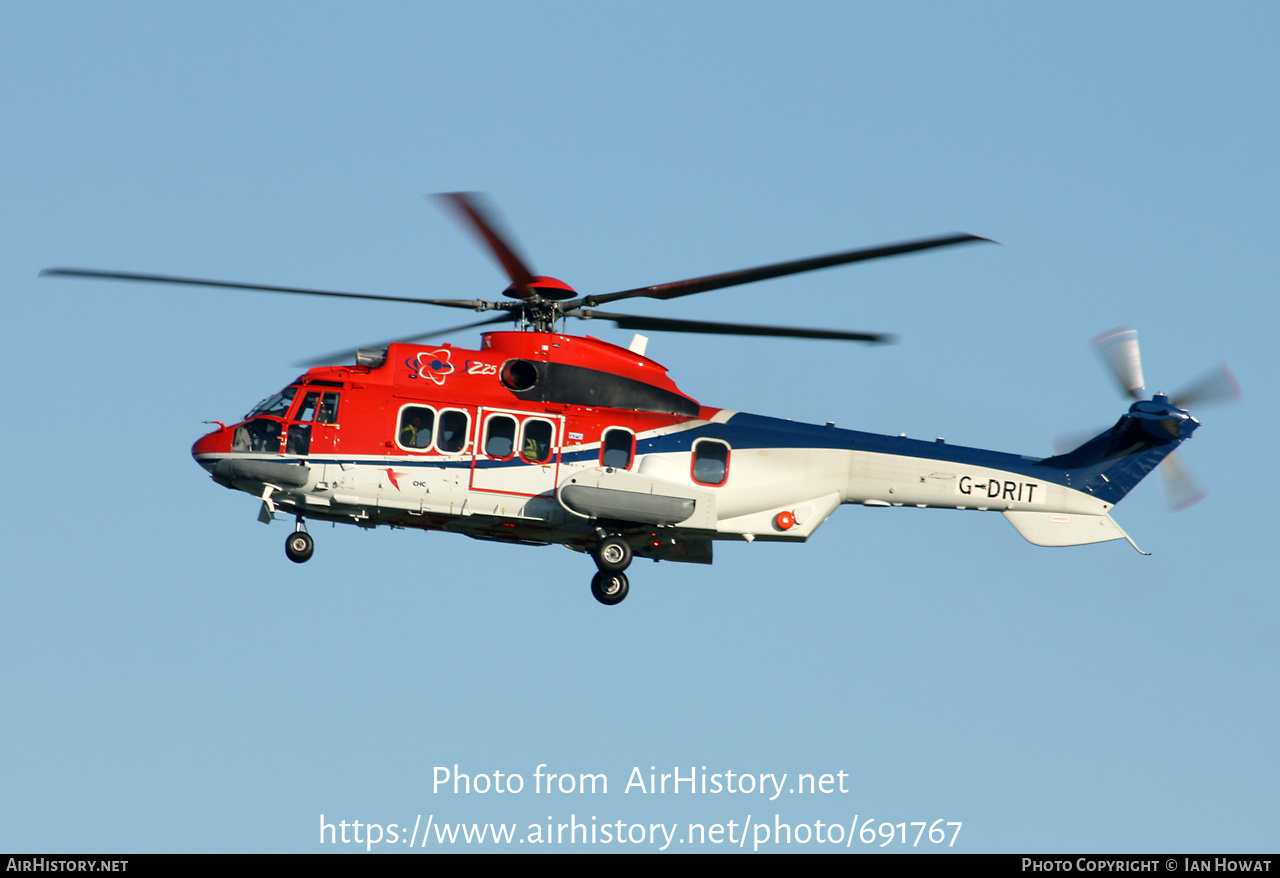 Aircraft Photo of G-DRIT | Eurocopter EC-225LP Super Puma Mk2+ | CHC Helicopters | AirHistory.net #691767