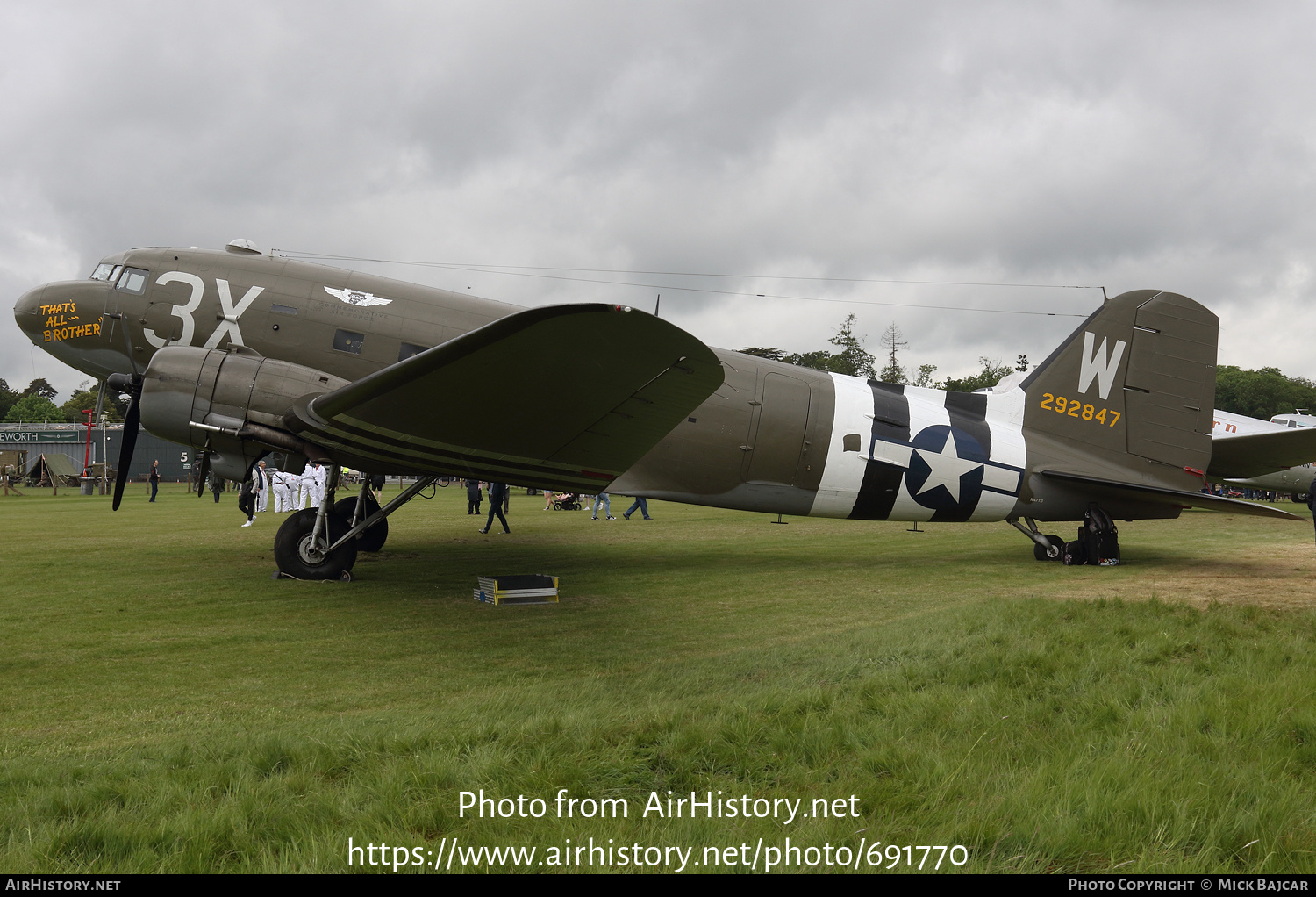 Aircraft Photo of N47TB / 292847 | Douglas C-47A Skytrain | Commemorative Air Force | USA - Air Force | AirHistory.net #691770