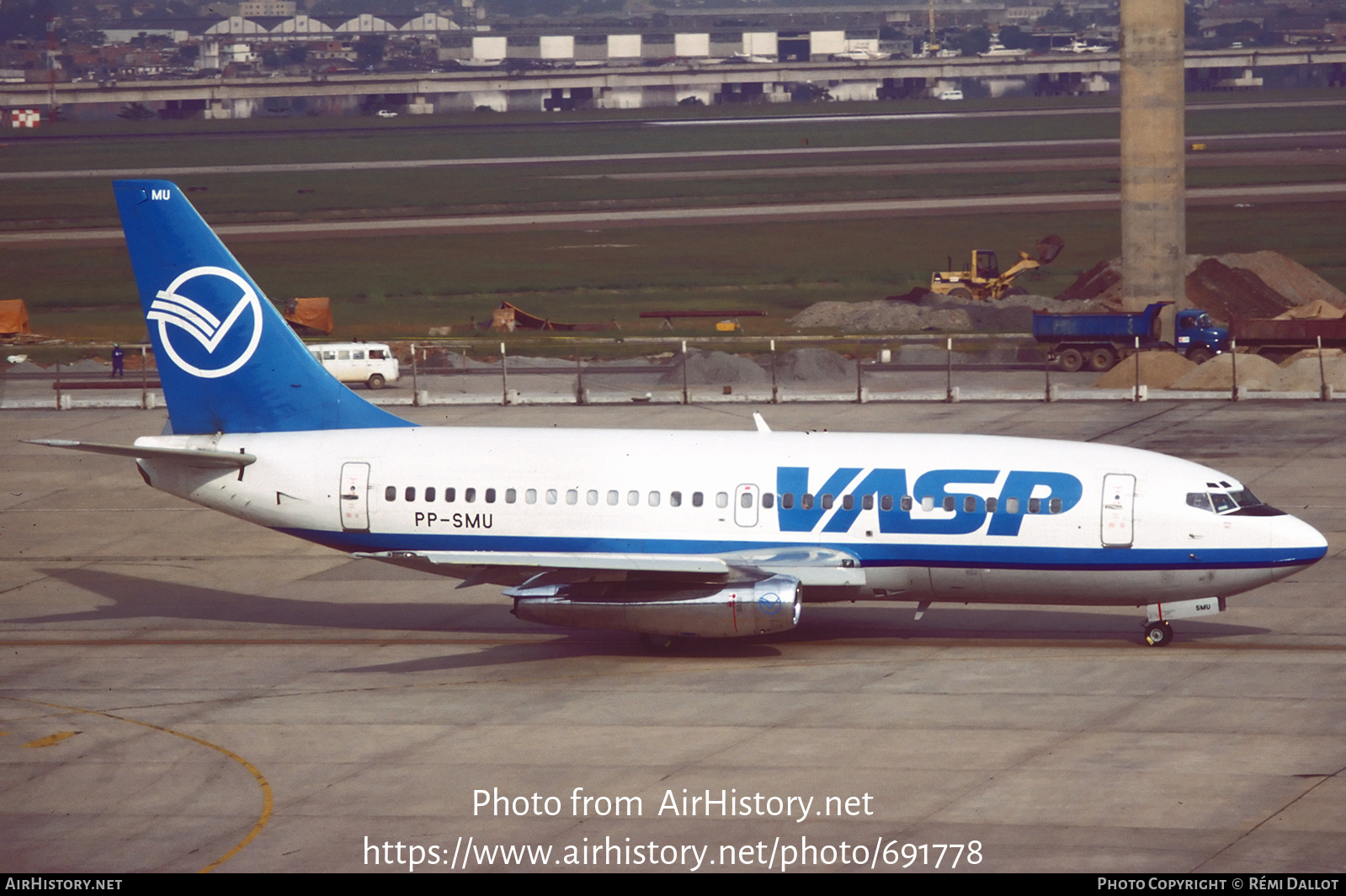 Aircraft Photo of PP-SMU | Boeing 737-2A1 | VASP | AirHistory.net #691778