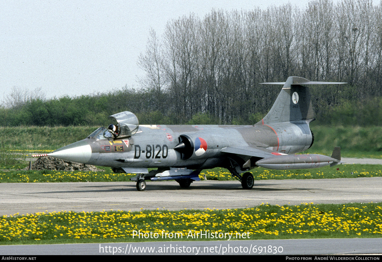 Aircraft Photo of D-8120 | Lockheed F-104G Starfighter | Netherlands - Air Force | AirHistory.net #691830