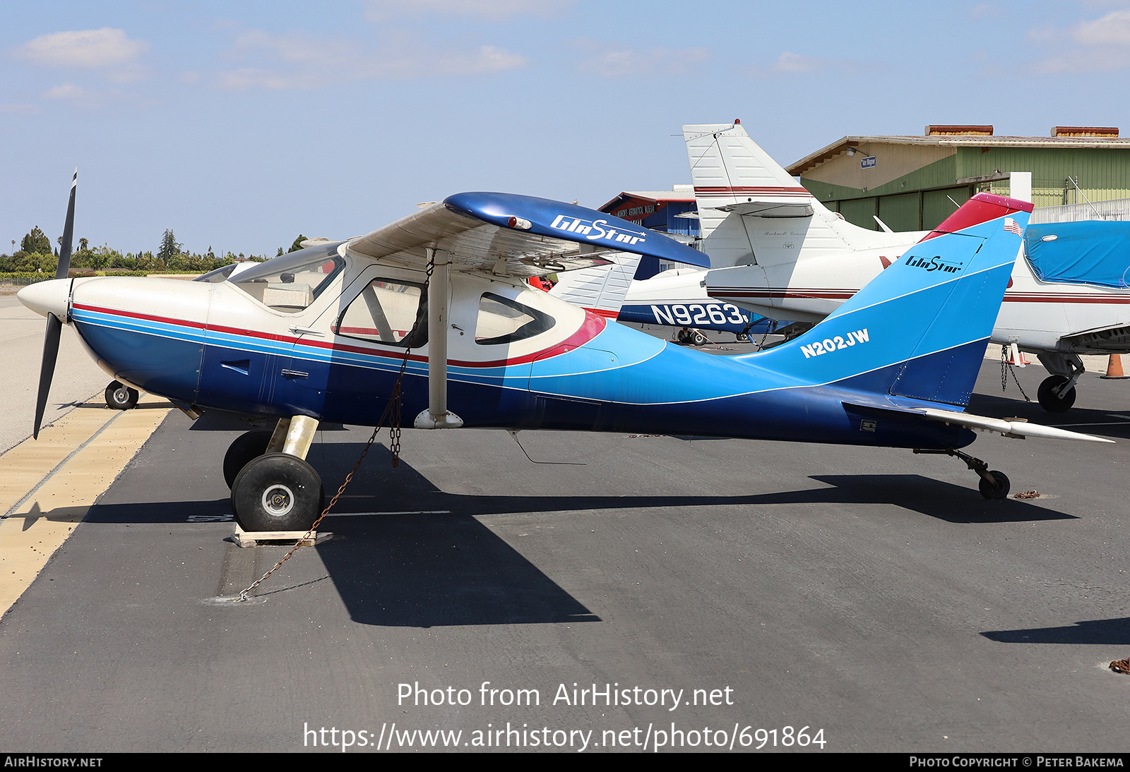 Aircraft Photo of N202JW | Glasair GlaStar | AirHistory.net #691864