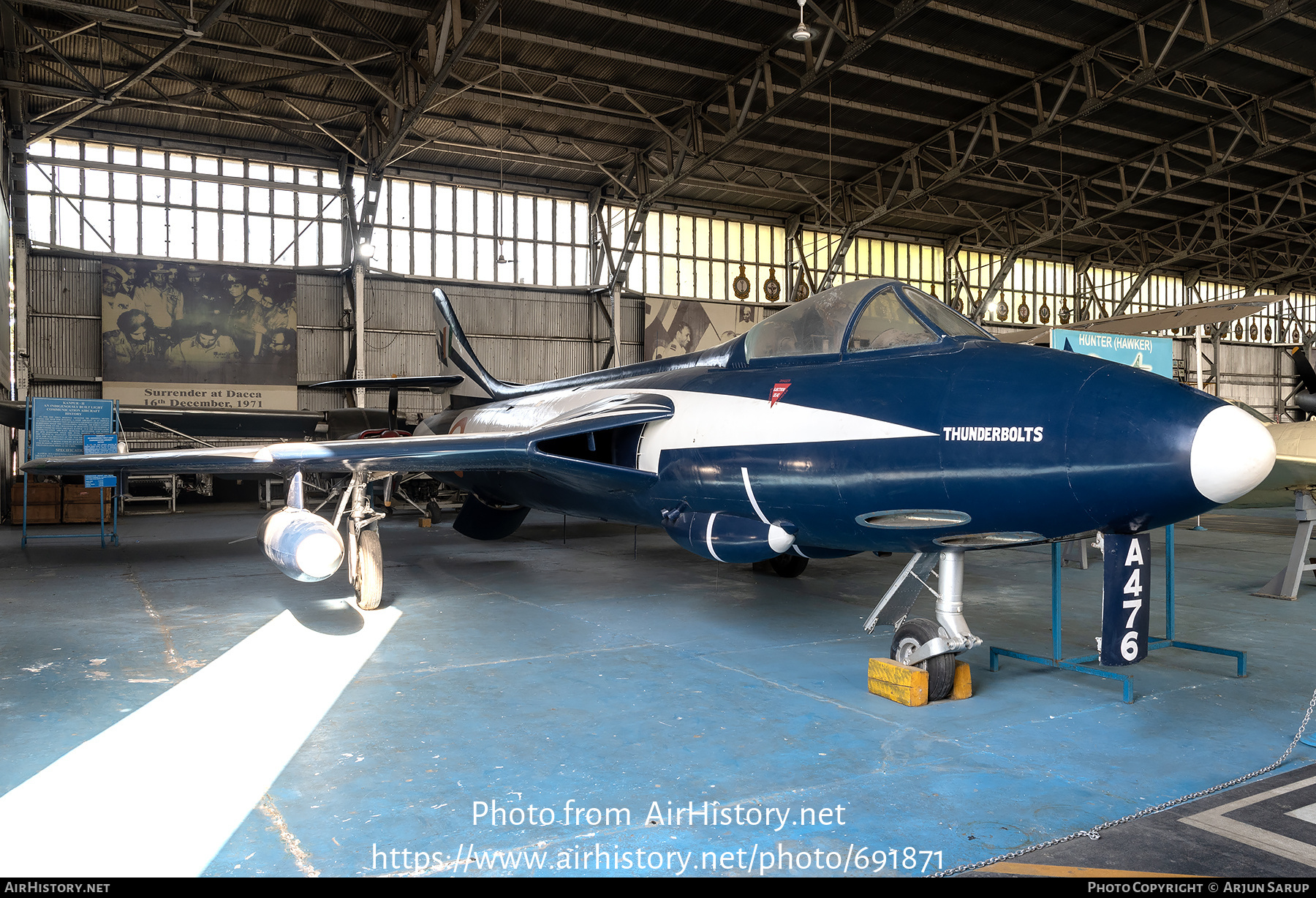 Aircraft Photo of A476 | Hawker Hunter F56 | India - Air Force | AirHistory.net #691871