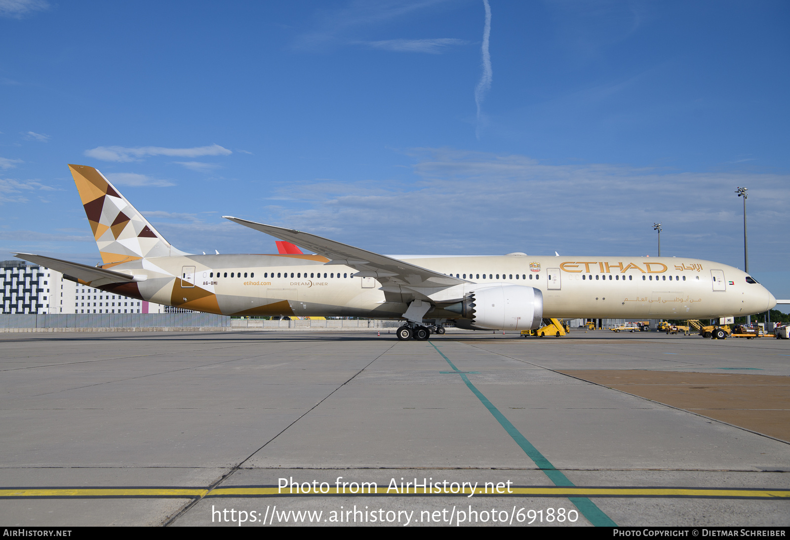 Aircraft Photo of A6-BMI | Boeing 787-10 Dreamliner | Etihad Airways | AirHistory.net #691880