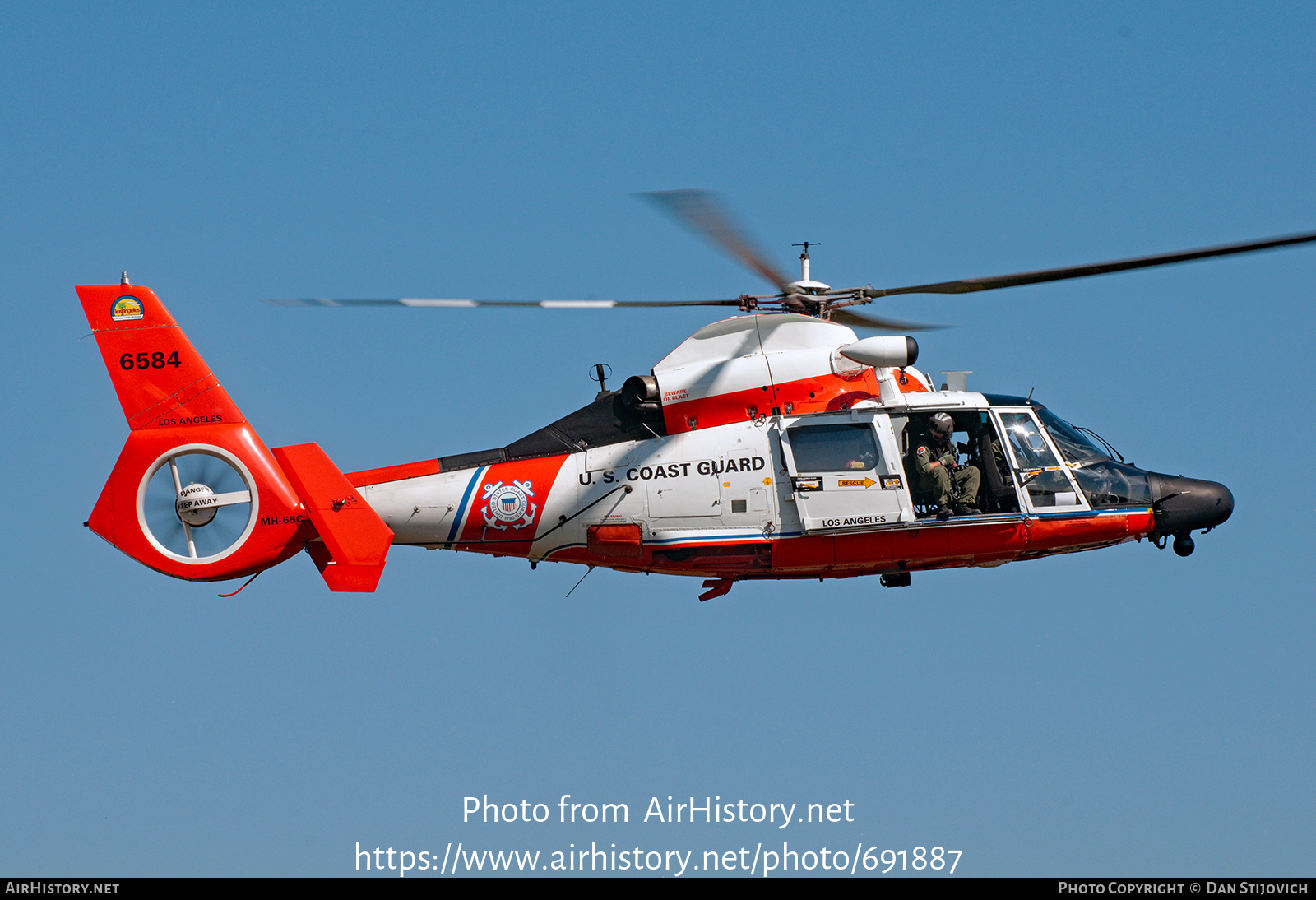 Aircraft Photo of 6584 | Aerospatiale MH-65C Dolphin | USA - Coast Guard | AirHistory.net #691887